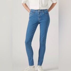 Levi's 710 Super Skinny Mid Rise Jeans Light-wash 29 x 27